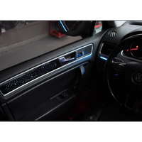 Éclairage d'ambiance intérieur de voiture LED Symphony amélioré pour Volkswagen Touareg 2011 à 2018, accessoires de décoration en bande