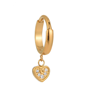 Fuxuan Anelli a Cerchio Clicker in Titanio ASTM F136 con Pendente a Stella, Orecchini <span class=keywords><strong>Piercing</strong></span> <span class=keywords><strong>Helix</strong></span>, Vendita all'Ingrosso - Product Image 3