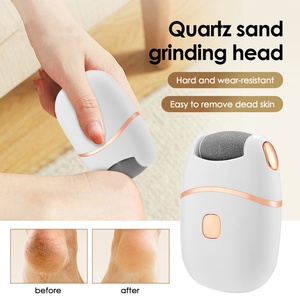 Lime électrique professionnelle portable pour éliminer les callosités et les peaux mortes des pieds – Outil de manucure et pédicure - Product Image 4