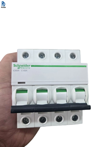 Interruptor de Circuito en Miniatura IC65N 4P C 63A, Interruptor de Sobrecarga, Interruptor de Bajo Voltaje, Interruptor de Seguridad Eléctrica - Product Image 1