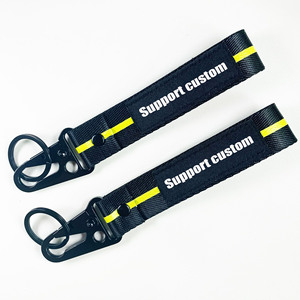 Khuyến Mãi Biểu Tượng Tùy Chỉnh Dệt Thêu Ngắn Keychain Dây Buộc Jdm Đua Xe Thể Thao Vải Dây Đeo Dây Buộc Keychain - Product Image 3