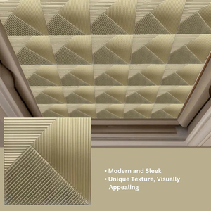 Phổ biến bán tường trang trí nội thất 3D PVC trần dễ dàng cài đặt không thấm nước tấm Tường - Product Image 6