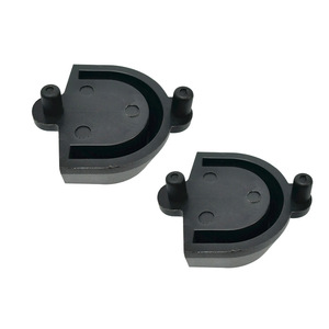 Jiachenwujin Plastic Clothes Rod <b>Bracket</b> 20mm Wall Mount Non Detachable Wardrobe Hardware - Product Image 4