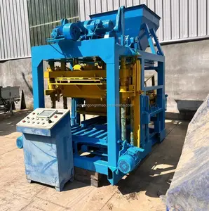 Aichen QT4-25D China factory wholesales cement ventilation brick block making machine price list in nigeria ivory coast