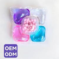 Pod Deterjen Cuci Pakaian Sekali Pakai OEM untuk Digunakan dengan Mesin Cuci untuk Pakaian