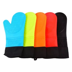 Forunda — mitaines à gants en Silicone, 500 pièces, résistants à la chaleur, en coton, sans échantillon, rose, bleu et autre pour la cuisson au four - Product Image 1