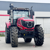 Fabricant chinois Tracteur 180hp à quatre roues motrices Tracteur agricole motoculteur à roues Tracteurs Ingénierie du bâtiment Tracteur