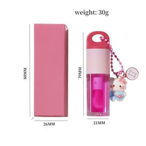 Custom Logo Astrologie Veganistisch Leuk Schattig Langdurig Vochtinbrengende Mollige Juciy Getinte Balsem Sleutelhanger Ph Kleur Veranderende Lipolie Gloss - Product Image 5