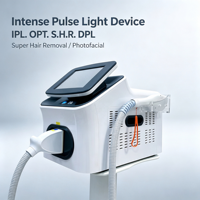 Dispositivo de Depilación Láser OPT-IPL HR de Escritorio, Depilación Rápida Profesional y Rejuvenecimiento Facial, Máquina de Belleza Fotofacial