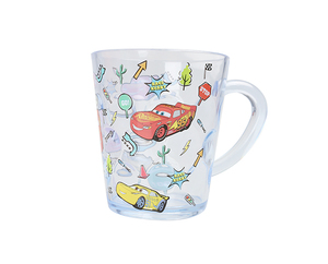 Disney McQueen Tasses transparentes Tasses à manger pour enfants Vaisselle <span class=keywords><strong>Verre</strong></span> à eau en cristal - Product Image 1