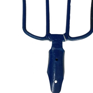 Outils <span class=keywords><strong>à</strong></span> main de jardinage soudés en acier au carbone 4T-Pelle agricole et <span class=keywords><strong>fourche</strong></span> <span class=keywords><strong>à</strong></span> creuser pour le jardin - Product Image 4