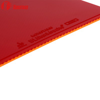Caoutchouc de tennis de table KOKUTAKU Sakura 868 - Caoutchouc à picots collants haute densité 40-43 pour attaque rapide et topspin, approuvé ITTF, pour entraînement de ping-pong
