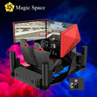 Prix de vente directe d'usine 3 écrans machine de jeu de course automobile VR simulateur de conduite