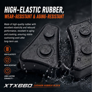 야마하 XT600X TTR600용 KOLMIO-LAM 오토바이 리어 댐퍼 버퍼 세트, 충격 흡수 쿠션 고무 부품 교체 - Product Image 5