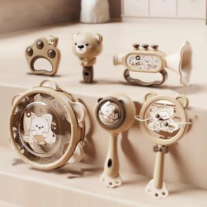 Tambourin pour enfants, instruments de percussion, tambourin pour bébé, puzzle, éducation précoce, éveil, jouet d'imitation pour nourrissons - Product Image 2