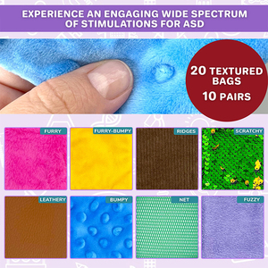 Autisme Thérapie Sensorielle Fidget Toys Produits Soulagement De L'anxiété Anti-Stress Push Pops Kits De Moteurs Oraux Sensoriels En Silicone Pour L'autisme - Product Image 4