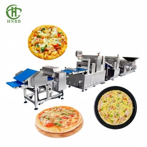 Linea di Produzione <span class=keywords><strong>Pizza</strong></span> Completamente Automatica con Impastatrice per Impasto <span class=keywords><strong>Pizza</strong></span> <span class=keywords><strong>Surgelata</strong></span>, Soluzione Chiavi in Mano ad Alta Capacità, Marca HNRB - Product Image 1
