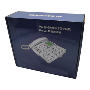 <span class=keywords><strong>Téléphone</strong></span> de bureau double SIM 4G LTE pour personnes âgées avec point d'accès WiFI/carte SOS/SIM Bon <span class=keywords><strong>téléphone</strong></span> <span class=keywords><strong>fixe</strong></span> 4G GSM - Product Image 6