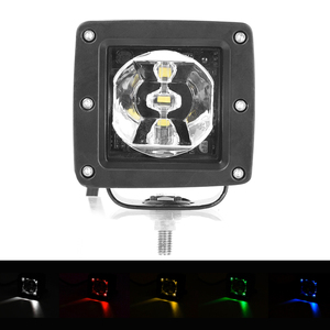 Oppo-lampe led RGB avec <span class=keywords><strong>4</strong></span> façons de clignotant, 16 couleurs, éclairage de travail, avec télécommande, pour voiture, ATV, moto - Product Image 2