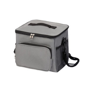 लंच बैग को अनुकूलित करें वर्क ऑफिस पिकनिक बीच इंसुलेटेड लंच कूलर बैग वयस्कों के लिए एडजस्टेबल शोल्डर स्ट्रैप के साथ लंच बैग - Product Image 6