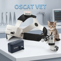 Équipement vétérinaire OSCAT KD-203AY-4, lampe frontale sans fil 3W pour machine vétérinaire, équipement médical pour animaux de compagnie, spot réglable