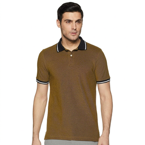 Polo de golf pour homme personnalisé OEM, haute qualité, séchage rapide, respirant, toile, motif imprimé intégral, motif uni, vente en gros - Product Image 1