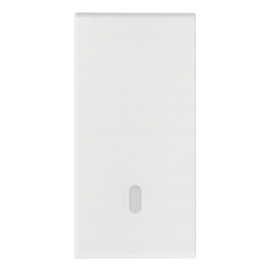 White Push <b>Button</b> Switch 2.2 In Length 4.42 In Width 0.67 In Height For Electrical Applications - Product Image 1