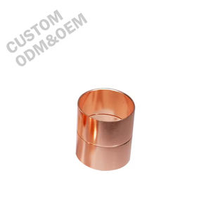 Accesorios de cobre de acoplamiento para fontanería, refrigeración y aire acondicionado, Kitsning de juntas iguales de cobre - Product Image 1