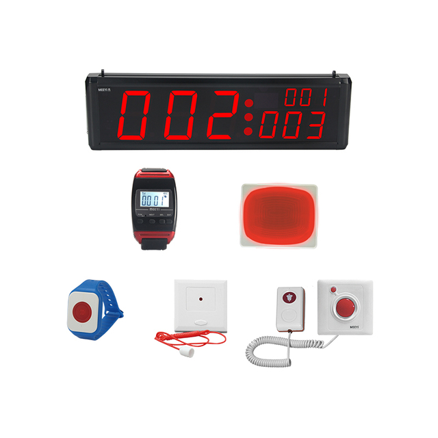 Wireless Hospital Clinic Nursing Home Caregiver Pager Button Bell Patients Emergency Nurse Call System