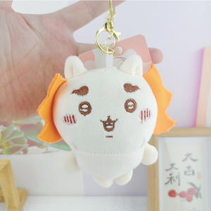 Portachiavi giapponese Chiikawa Jikawa ciondolo morbido peluche coniglio bambola fodera in rete - Product Image 6