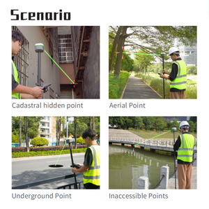 สถานีรับสัญญาณเลเซอร์ออปติคอลไฟฟ้า Alpha 40 RTK สำหรับงานตั้งจุดแบบ High AR ทนทานมาตรฐาน IP67 รองรับอุณหภูมิ -30~+70 องศาเซลเซียส พร้อม 5G/WiFi/บลูทูธ - Product Image 4