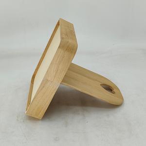 4-Compartment <strong>Wooden</strong> Snack <strong>Storage</strong> <strong>Box</strong> with Handle, Portable Dried Fruit Serving Case, Elegant Wood Desktop Organizer for Snack - Product Image 5