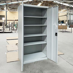 Moderno Archivador Metálico <span class=keywords><strong>de</strong></span> 5 Niveles, Gabinetes <span class=keywords><strong>de</strong></span> <span class=keywords><strong>Almacenamiento</strong></span> <span class=keywords><strong>de</strong></span> Acero <span class=keywords><strong>de</strong></span> 2 Puertas para Comedor, Cocina, Taller, Uso en Exteriores - Precio <span class=keywords><strong>de</strong></span> Fábrica - Product Image 5