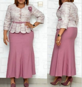 Plus Size <strong>Turkey</strong> Style Office Ladies Dress - Product Image 5