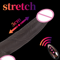 Jouet sexuel électrique télécommandé personnalisable, grand gode vibrant pour adultes, jouet sexuel féminin, vibromasseur, jouet pour femme