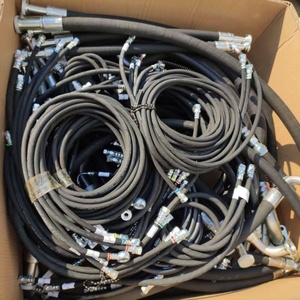Manguera Hidráulica 427-62-13341 para Cargadora de Ruedas WA800-3, 50mm DI, Espiral de 4 Hilos, 420 Bar, WP SAE 100R12, Grado OEM, Uso Pesado, Usada - Product Image 2
