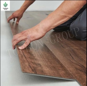 Plancher en vinyle de luxe PVC SPC imperméable, design moderne en chevrons, antidérapant, résistant à l'usure, pour chambre à coucher, centre commercial, hôpital - Product Image 5