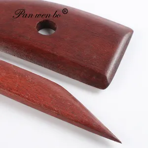 Kit de herramientas de arcilla artística, 10 Uds., raspador de cerámica, juego de herramientas de escultura de arcilla de madera para cerámica