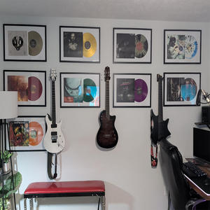 Cadre de disque vinyle de musique 16x24 pour la couverture de l'album d'affichage mural, cadre de disque LP  facile à accrocher - Product Image 5