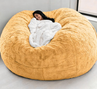 Sofá Cama Tipo Puff DOUHAO, Modelo Individual, Puede Usarse para Dormir, Mueble Moderno para Balcón, Creativo, Ecológico, Lavable, Tipo Tatami