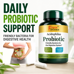 Fabricante de Suplementos Probióticos Herbales que Apoyan la Salud Digestiva Intestinal, 120 Cápsulas Probióticas para Hombres y Mujeres - Product Image 4