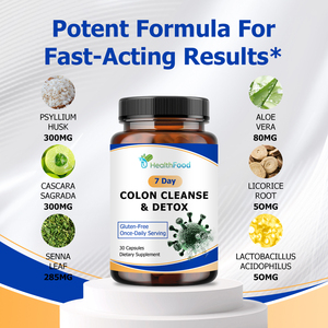 Cápsulas de Limpieza de Colon y Desintoxicación con Hoja de Senna, Directo de Fábrica, Apoyo a la Digestión Saludable, Salud Digestiva, Cápsulas de Desintoxicación - Product Image 5