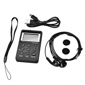 Petite Radio <span class=keywords><strong>de</strong></span> <span class=keywords><strong>poche</strong></span> AM FM, Radio à <span class=keywords><strong>Transistor</strong></span> <span class=keywords><strong>de</strong></span> réglage numérique Portable avec écouteurs et lanière, offre spéciale - Product Image 4