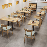 Ensembles de mobilier de restaurant modernes en gros pour utilisation en restaurant, sièges de banquette, tables à manger, chaises