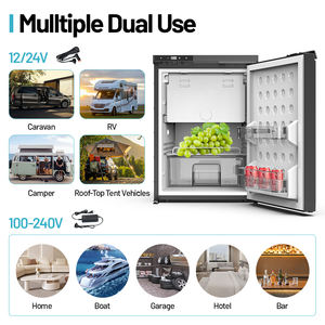 Alpicool CR40 39.7L 12V Compresor Nevera Caravana Autocaravana <span class=keywords><strong>Camping</strong></span> Portátil Coche Congelador Vertical RV Refrigerador - Product Image 5