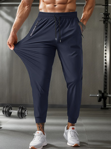 <span class=keywords><strong>Pantaloni</strong></span> Sportivi Leggeri in Pile per <span class=keywords><strong>Uomo</strong></span> con Tasche con Zip, <span class=keywords><strong>Pantaloni</strong></span> da Allenamento Ecosmart, Abbigliamento Maschile USA - Product Image 3