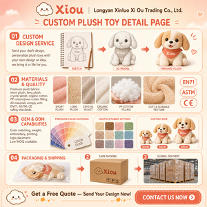 Quantità Minima d'Ordine per Produttori di Giocattoli in Peluche, Servizio OEM / ODM Basato sui <span class=keywords><strong>Disegni</strong></span> Forniti - Product Image 5
