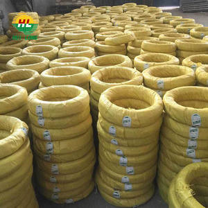 Clips de câble en acier haute tension 1/4 \ "galvanisé prix du fil de fer forgé au mètre bobine en acier galvanisé-reliure de fer - Product Image 6