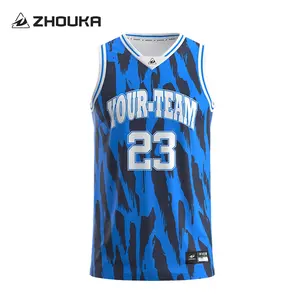 Модная Баскетбольная одежда на заказ в уличном стиле, трикотажная рубашка с сублимационной вышивкой и логотипом, баскетбольная майка, Униформа, одежда
