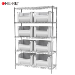 في المخزون مصنع <span class=keywords><strong>NSF</strong></span> موافقة wellan 5 طبقات الثقيلة نظام الأسلاك المعدنية رفوف شبكة - Product Image 3